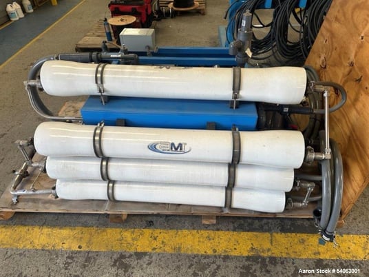 Applied Membranes #S-128D, Seawater Reverse Osmosis Desalination System, Dual skid, 25.5 GPM, 40 HP, 460 V. - Image 6