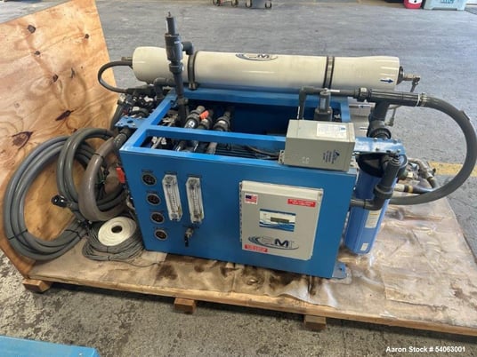 Applied Membranes #S-128D, Seawater Reverse Osmosis Desalination System, Dual skid, 25.5 GPM, 40 HP, 460 V. - Image 8