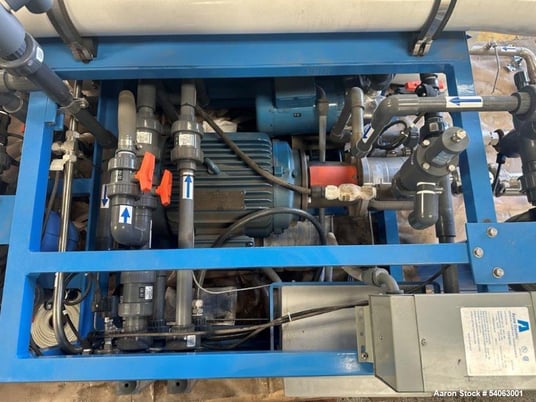 Applied Membranes #S-128D, Seawater Reverse Osmosis Desalination System, Dual skid, 25.5 GPM, 40 HP, 460 V. - Image 9