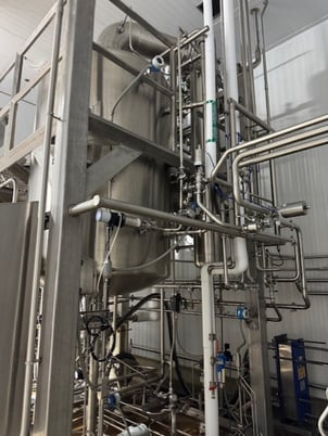 Buflovak #12-04878, evaporator, 2-effect, rising falling film, reverse feed, 316L Stainless Steel, 2017 - Image 2