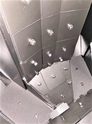 Wheelabrator, (12) 15 HP wheels, 72" x 96", 2001 - Image 4