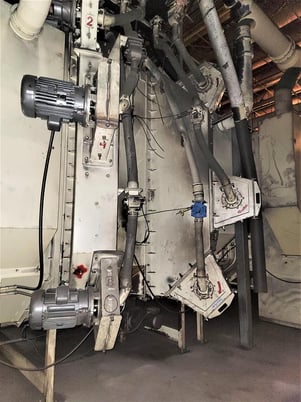 Wheelabrator, (12) 15 HP wheels, 72" x 96", 2001 - Image 6