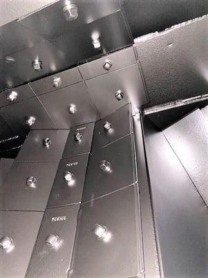 Wheelabrator, (12) 15 HP wheels, 72" x 96", 2001 - Image 7