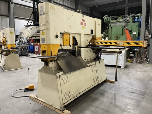 5" x 5" x 1/2" Geka #Hydracrop-110/80SD, ironworker, 110 ton, 12.5 HP - Image 6