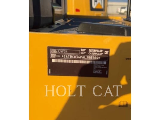 Caterpillar CW34, Vibratory Single Drum Asphalt, 1505 hours, S/N: AL300564, 2024 - Image 6
