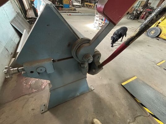 22 gauge x 12' Dreis & Krump #S-1222, apron brake, serial #R08136 - Image 6