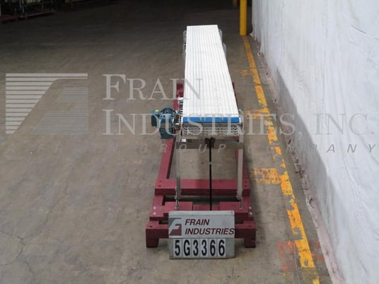 18" wide x 16' long, Span Tech #ST, Stainless Steel, flexlink belt conveyor, 1/2 HP drive, 36" - Image 3
