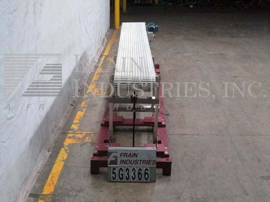 18" wide x 16' long, Span Tech #ST, Stainless Steel, flexlink belt conveyor, 1/2 HP drive, 36" - Image 4