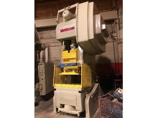 110 Ton, Bliss #C-110, 6" stroke, 42" x28" bed, 17" Shut Height, 40 SPM, 4" adjustment, die cushion - Image 2