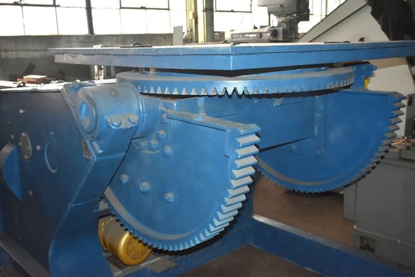 16000 lb. Ransome #2160P, variable speed welding positioner, updated motors & electrics - Image 4