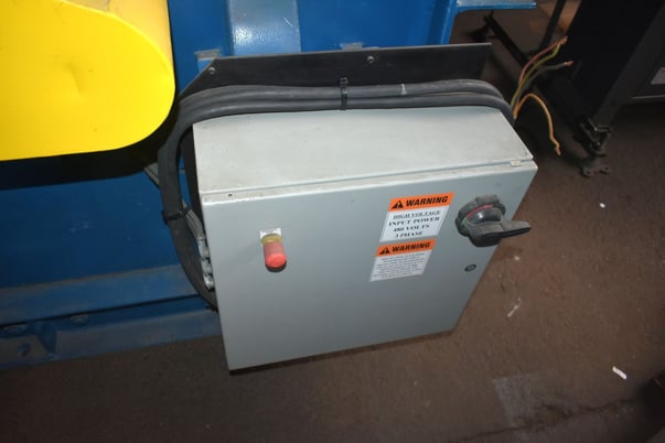 16000 lb. Ransome #2160P, variable speed welding positioner, updated motors & electrics - Image 7