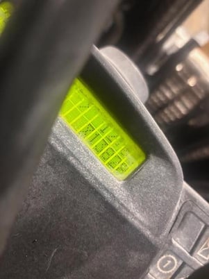 15500 lb. Yale #GLC155, Forklift, w/84" Cascade Paper Roll Clamp, 94" Low/150" Lift Triplex Mast, 13400 - Image 4