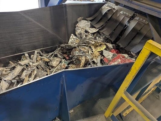 American Pulverizar Co. #DRAS, Pre-Shredder, 75" x 71" Feed Opening, 5 HP Cooler, 1 kW Heater, 2023 - Image 5
