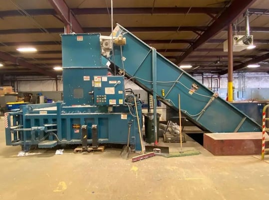 Nexgen #Gemini-Xtreme, Horizontal Baler, 30" H x 48" L x 60" width Bale Size, 147300 lbs. Platen Force, 3000 - Image 1