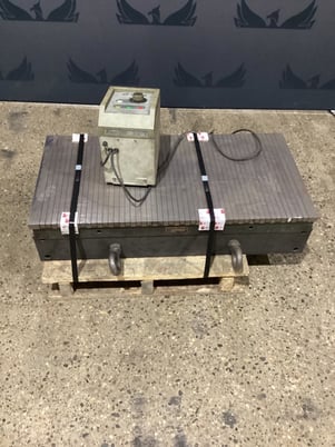 19.7" x 39.4" Chevalier #ELC-50100C, Electro-Magnetic Chuck - Image 1