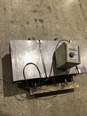 19.7" x 39.4" Chevalier #ELC-50100C, Electro-Magnetic Chuck - Image 4