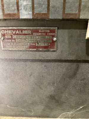 19.7" x 39.4" Chevalier #ELC-50100C, Electro-Magnetic Chuck - Image 6