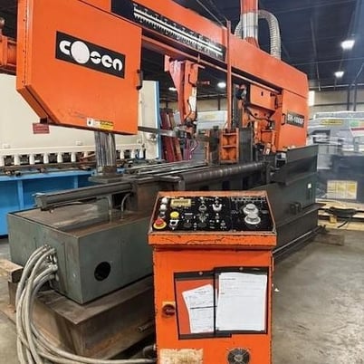 20.5" x 40" Cosen #SH-1000F, horizontal band saw, 26' 3" x 2" blade - Image 2