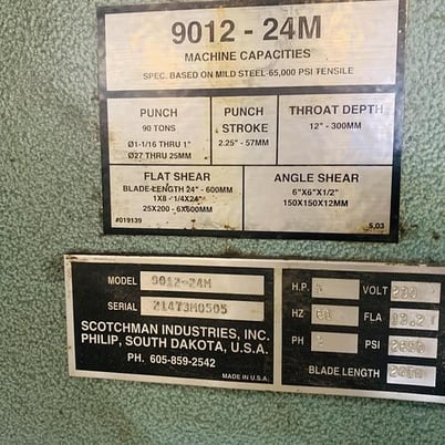 Scotchman #9012-24M, Ironworker, 2005 - Image 4