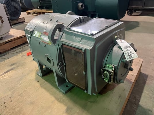 50 HP 1800 RPM General Electric, Frame 365AT, DPFVBB, 500 VA, 300/150 VF - Image 2