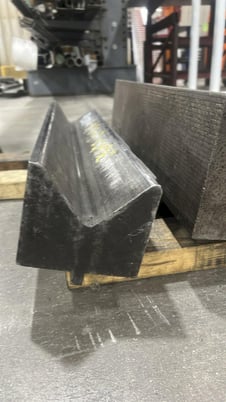 24.5" L, Press brake die, 5" height, 4" V - Image 3