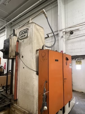 4" Lucas #441B-4B, Horizontal Boring Mill, 48" X, 36" Y, 24" Z, 15 HP, 13-1500 RPM - Image 2