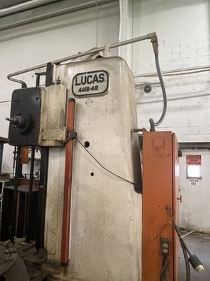4" Lucas #441B-4B, Horizontal Boring Mill, 48" X, 36" Y, 24" Z, 15 HP, 13-1500 RPM - Image 3
