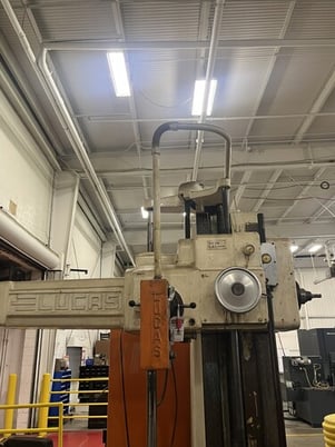 4" Lucas #441B-4B, Horizontal Boring Mill, 48" X, 36" Y, 24" Z, 15 HP, 13-1500 RPM - Image 4