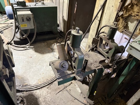 Whitney/Controlled Automation, Angle Line, 6" x 6" x 3/8", 50' infeed, 1990 - Image 6