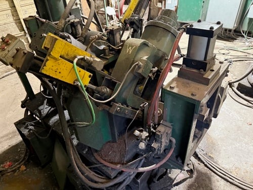 Whitney/Controlled Automation, Angle Line, 6" x 6" x 3/8", 50' infeed, 1990 - Image 7