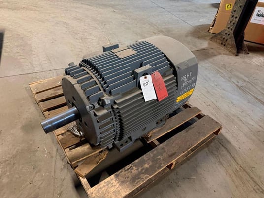 100 HP 1750 RPM General Electric Motors #5KS4050SS204B, AC Motor, Frame 405T, 575 Volts, 2019 - Image 3