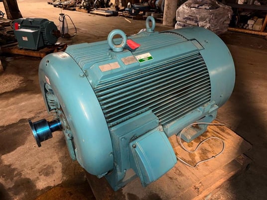 400 HP 3580 RPM Teco Westinghouse, AC Motor, Frame 5808A, 2300/4160 Volts, 87.5/48.4 amps, 2015 - Image 4