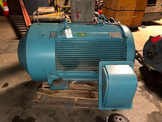 400 HP 3580 RPM Teco Westinghouse, AC Motor, Frame 5808A, 2300/4160 Volts, 87.5/48.4 amps, 2015 - Image 5