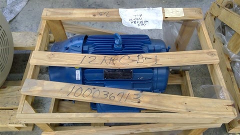 50 HP 1800 RPM WEG #05018ST3QIE326T, W22 Series AC Motor, Frame 324/6T, 460 Volts, TEFC, 3PH - Image 1