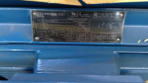 50 HP 1800 RPM WEG #05018ST3QIE326T, W22 Series AC Motor, Frame 324/6T, 460 Volts, TEFC, 3PH - Image 5