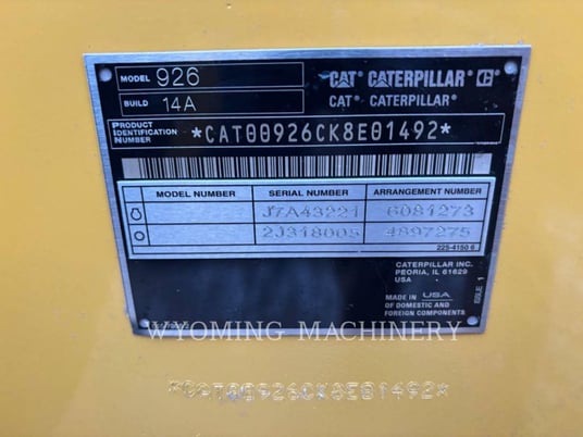 Cat 926, Wheel Loader, 25 hours, S/N: K8E01492, 2025 - Image 6