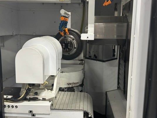 Mectron #MCH-481B, CNC lathe, 3" bar, 25 ATC, 12k RPM, #40, 5-Axis, Fanuc 31i-B5, 3' bar loader, chip - Image 3