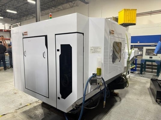 Mectron #MCH-481B, CNC lathe, 3" bar, 25 ATC, 12k RPM, #40, 5-Axis, Fanuc 31i-B5, 3' bar loader, chip - Image 5