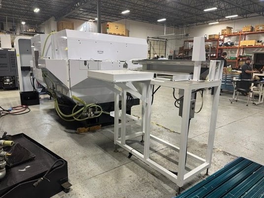 Mectron #MCH-481B, CNC lathe, 3" bar, 25 ATC, 12k RPM, #40, 5-Axis, Fanuc 31i-B5, 3' bar loader, chip - Image 6