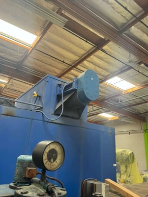 96" width x 96" H x 84" B & G Inc. walk in gas oven, 500&deg;F - Image 7