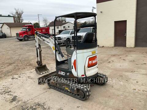 Bobcat E20, Crawler Excavator, 1716 hours, S/N: B3BL13819, 2017 - Image 3
