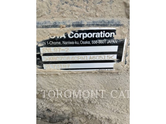 Kubota Tractor Corporation SVL97-2, Track Loader, 5350 hours, S/N: KBCZ05CPM1A60515, 2021 - Image 5