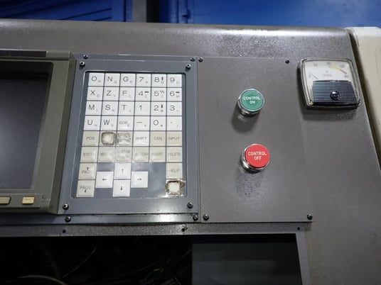 Hardinge #SGSS-42, CNC Lathe, w/Chip Conveyor, GE Fanuc Series 18-T Control, 31 kW, 230 V, Multiposition Tool - Image 5