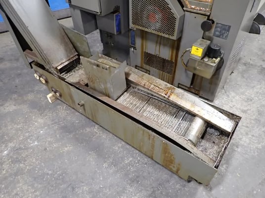 Hardinge #SGSS-42, CNC Lathe, w/Chip Conveyor, GE Fanuc Series 18-T Control, 31 kW, 230 V, Multiposition Tool - Image 10