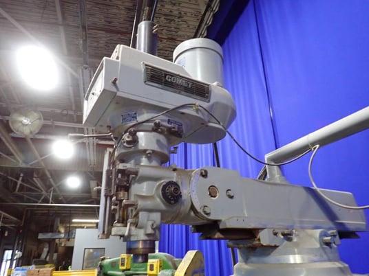 Mighty Usa Inc #4KVHD-B, Vertical Mill, w/DRO, 10" x 54" Table - Image 7