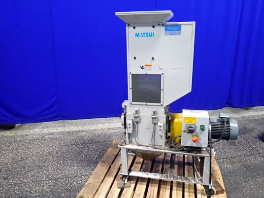 10.5" x 12" Matsui #SMGL2-200U, Granulator, 2 HP, 1670 RPM, 230/460 V, 2014 - Image 1