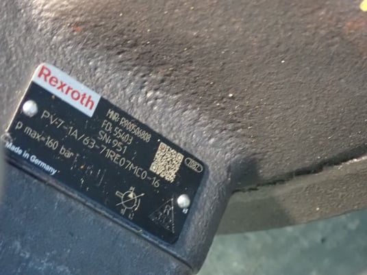 Rexroth #R900506808, Hydraulic Vane Pump, 160 bar - Image 4