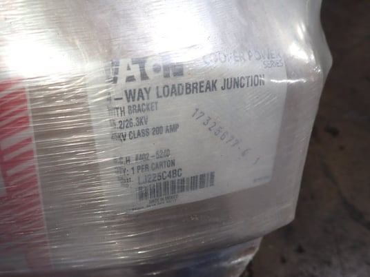 Eaton, LJ225C4BC, 4-Way Loadbreak Junctions, 18 Qty., 200 Amps - Image 5