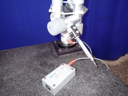 Faro #S06-02, coordinate measuring machine, w/Granite Surface Plate, Probes & Computer, 48" x 30" capacity - Image 4