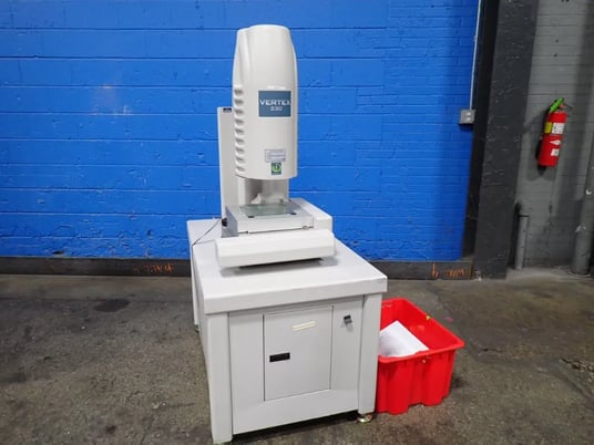 Microvu #Vertex-250, Measurement Machine, 6.5" x 8" x 0.5" capacity, 1.7 Amps, 100-240 V - Image 1